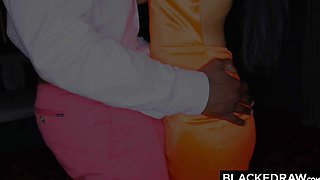 BLACKEDRAW Asia cant keep her mouth off strangers BBC