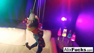 Alixlynx & Babes get freaky with each other's big tits and wet pussies