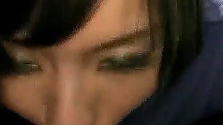 Japan skinny teen gives uncensored final blowjob on first date