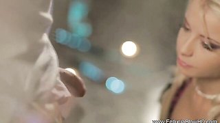 Steamy angel's blowjob dirt