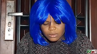 Horny black wife smutty sex scene
