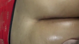 Old Man Masseur Massage and Fuck Young Big Booty Wife on Massage Bed