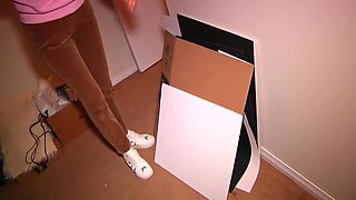 Room Tour Turned Into Hot Sex