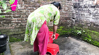 Brother-in-law's first sex video Bhabhi with