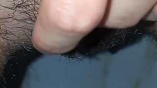 I Pee, Masturbate and Cum at the Same Time in a Public Toilet