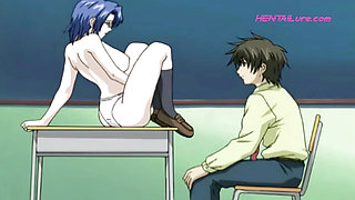 Huge-Titted MILF Fucks Her Student Like a Toy in a Rough, Juicy Sex Lesson! ANIME UNCENSORED