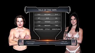 Nikki Zee Vs Patrick Star Wresting Match
