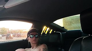 Public Play at Hyvee - Adult Toy Solo in Car