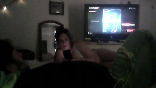 Daddy eats her bum for the first time