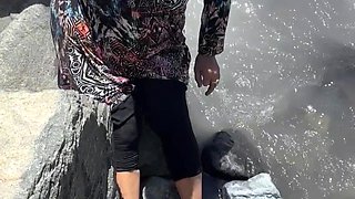 A Day in Nature! Mud Dirty Feet, Pissing in the Woods & Very Dirty Panty for Someone Special!