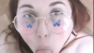 Cheating  slut sends snaps of her sucking stranger s dick and swallowing cum: Porn