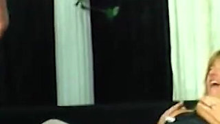 Mature cock sucking milf pussy fucking threesome...cum in mouth