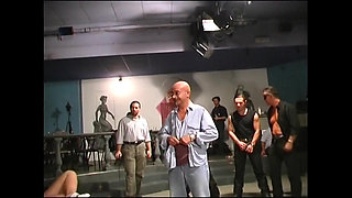 Vintage great italian orgy party with rivers of cum