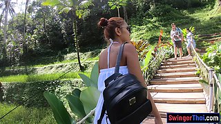 Thai girlfriend twat licked and nailed
