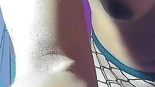 Beautiful Tights Naughty Blonde Girl Ride Bigger Dildo Umtil Big Squirt Alot Daddy Lovee
