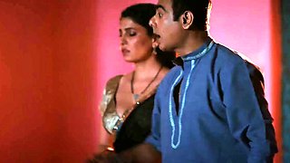 Tiny Indian MILF Naomi Shah swallows a stiff cock