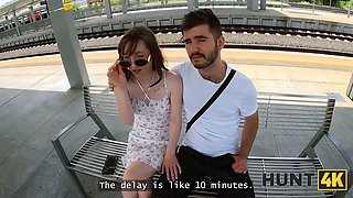 Hunt4k. striptease and porno to get a new job...