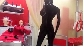Kylie's Latex Webcam Show: BDSM Fun in the Studio
