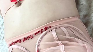 Stacked brunette goes solo toys and masturbation