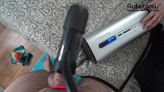 Man CUMS MAD with Vacuglide x Velvet