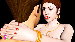 Erotic animated tale of an Indian bhabhi in a steamy sex story.