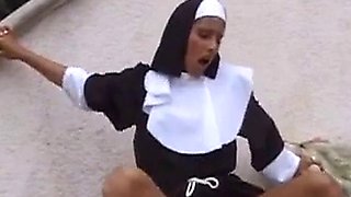 Unholy sisters fucking and sucking in the field