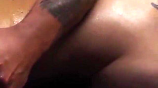 Dirty Dee Williams Enjoys an Oily Rub