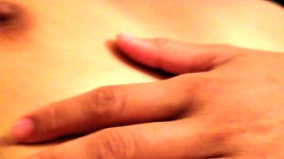 Slutty amateur flashing her big boobs in the backseat