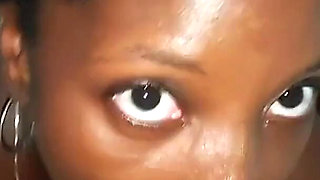 Juicy Cumload Blowjob Passionate Sucking From Dirty Talking Busty Black Ebony Slut Deepthroat Getting Facial - Mastermeat1
