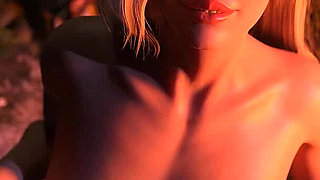 Fates Determination: Hot Blonde Girl, POV Blowjob in the Woods - Episode 1