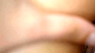 Pregnant Pussy Filled with Cum by a Rough Amateur