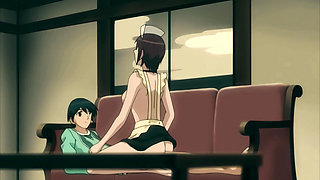 Hot Maid With hairy Lose there first