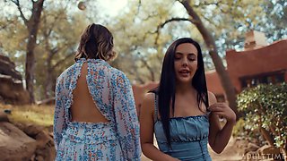 Lesbian Dating Stories - Her Roommates Don't Know