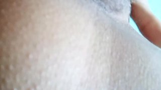 Before Leaving, She Wants to Wet Her Pussy a Little Thinking About Having a Cock Inside