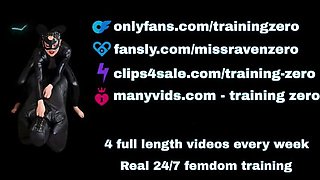 MILF Stepmom Dominates Slave with Rough Anal Fisting & Huge Dildo - Extreme Femdom BDSM