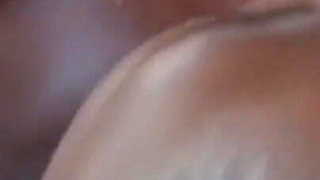 Ebony Giving Blowjob in Public