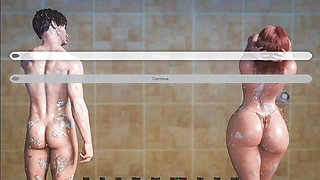 Fun in shower