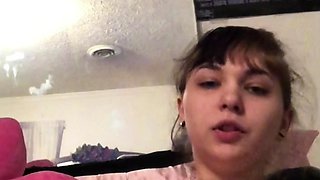 Blonde tight pussy babe solo toy fun in glamour masturbation