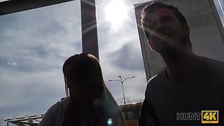 Hunt4k. slut rails stranger's phallus while cuckold witnesses this