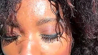 Huge Titty Ebony Babe Gets Titty Fucked by Jmac's Big Dick J