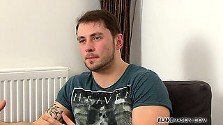 Gym addict and exhibitionist Nick is moving into porn with