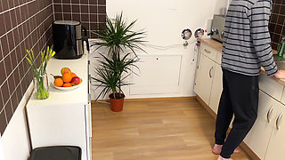 Horny mother-in-law does everything to make her son-in-law cum