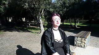 Lesbian big boob MILF Leya Faclon