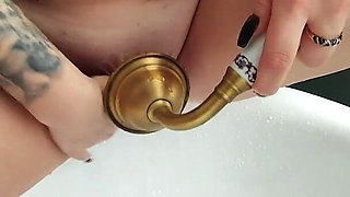 Mommy Takes Her Stepson to Pee on Him and Make Him Pee Too.