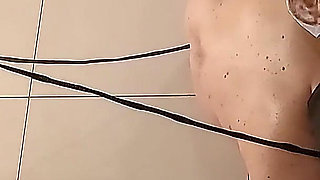 The Black Dominatrix Day 22 - Tied up Licking Slave Under the Table Serves Mistress Cunt to Orgasm