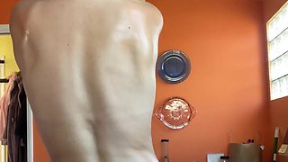 Oil Me up and Come Watch My Oiled Body Quiver While I Masturbate and Cum Super Hard!