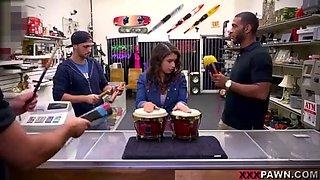 Pawn Shop Sex: Big Tits, Big Ass  Blowjob Porn