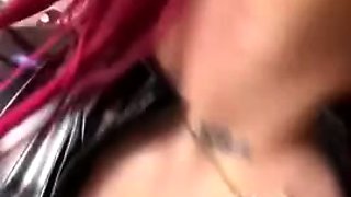 Great Big Boobs On Masturbating Redhead