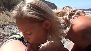BANG Real Teens: Blonde Babe Emma Hix is Having a Nice Day on The Beach