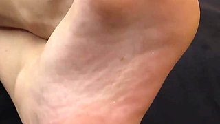 Halloween Fun Humiliating a Worm with Our Feet! Venusss and Manu in Foot Worship and Foot Domination